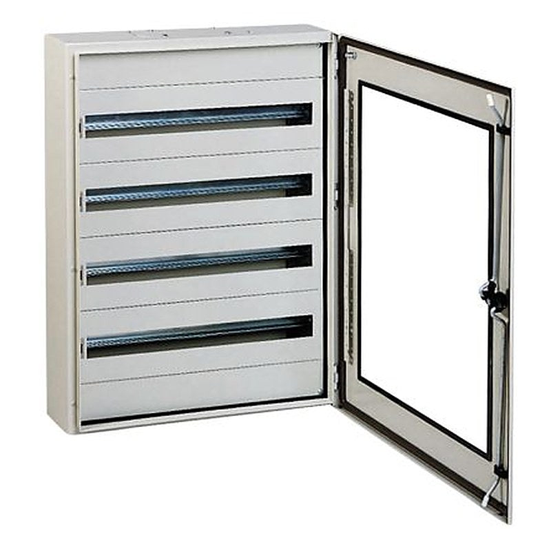 Schneider Electric PanelSeT S3DM/S3DB Series Steel Wall Box, IP66 Transparent Door, 700 mm x 500 mm x 150 mm