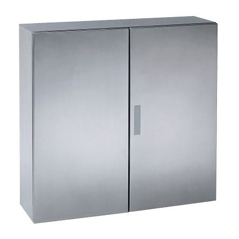 Schneider Electric PanelSeT S3X Series Steel Metal Enclosure, IP55, 1000 mm x 1000 mm x 300 mm