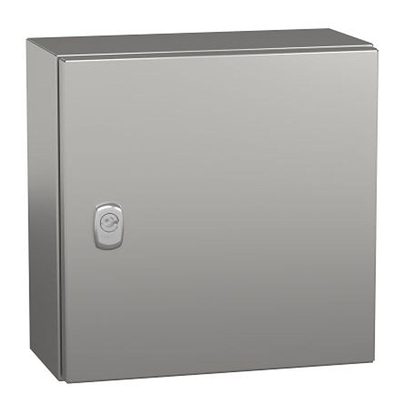 Schneider Electric Spacial S3X Series 304 Stainless Steel Wall Box, IP66, 300 mm x 300 mm x 150 mm