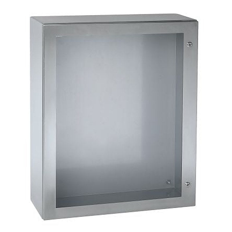 Schneider Electric PanelSeT S3X Series Steel Wall Box, IP66 Transparent Door, 400 mm x 300 mm x 200 mm