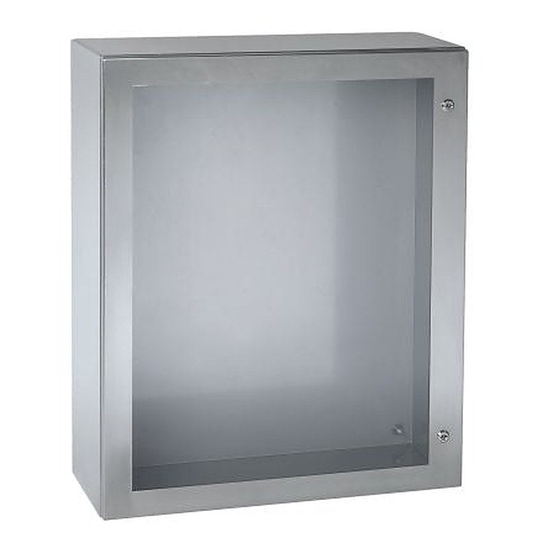 Schneider Electric PanelSeT S3X Series Steel Metal Enclosure, IP66 Transparent Door, 500 mm x 400 mm x 200 mm