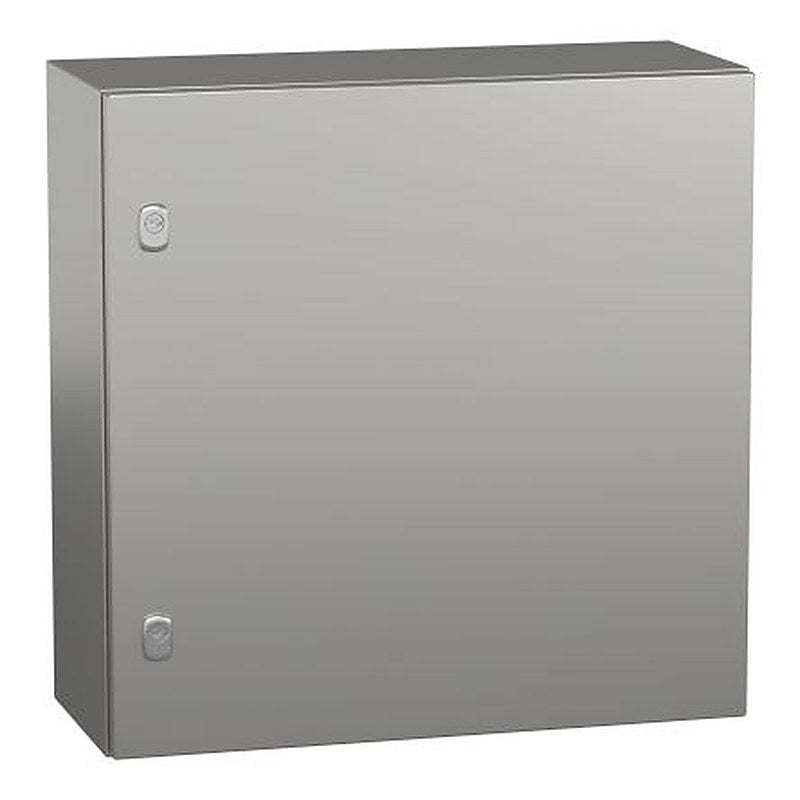 Schneider Electric PanelSeT S3X Series Stainless Steel Wall Box, IP66, 600 mm x 600 mm x 250 mm