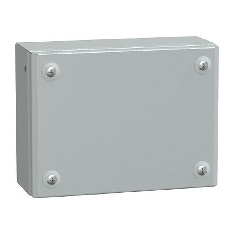 Schneider Electric PanelSeT SBM Series Steel Wall Box, IP66, 150 mm x 200 mm x 80 mm