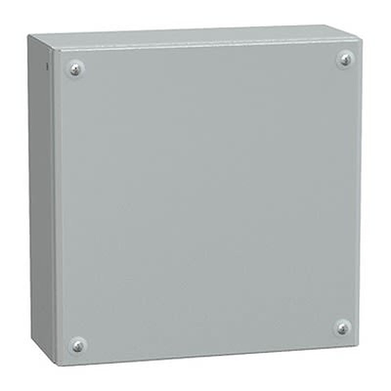 Schneider Electric PanelSeT SBM Series Sheet Steel Enclosure, IP66, 300 mm x 300 mm x 120 mm
