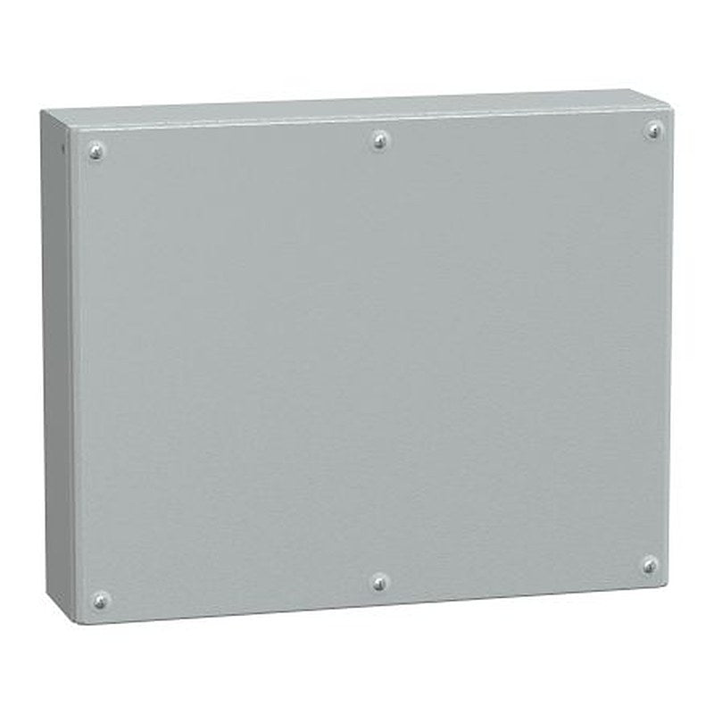 Schneider Electric PanelSeT SBM Series Steel Wall Box, IP66, 400 mm x 500 mm x 120 mm