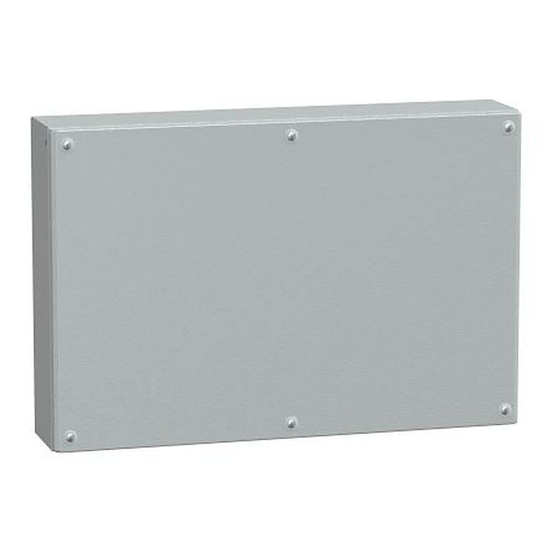Schneider Electric PanelSeT SBM Series Steel Wall Box, IP66, 400 mm x 600 mm x 120 mm