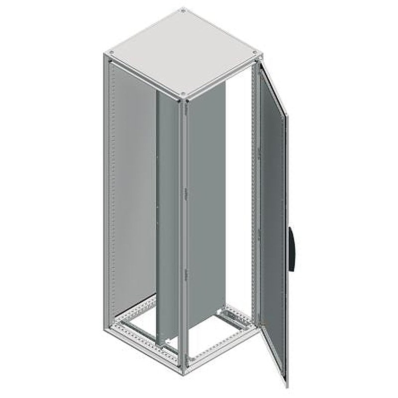 Schneider Electric NSYS Series Grey Steel General Purpose Enclosure, IP55, IK10 1800 mm, 500 mm, 800 mm