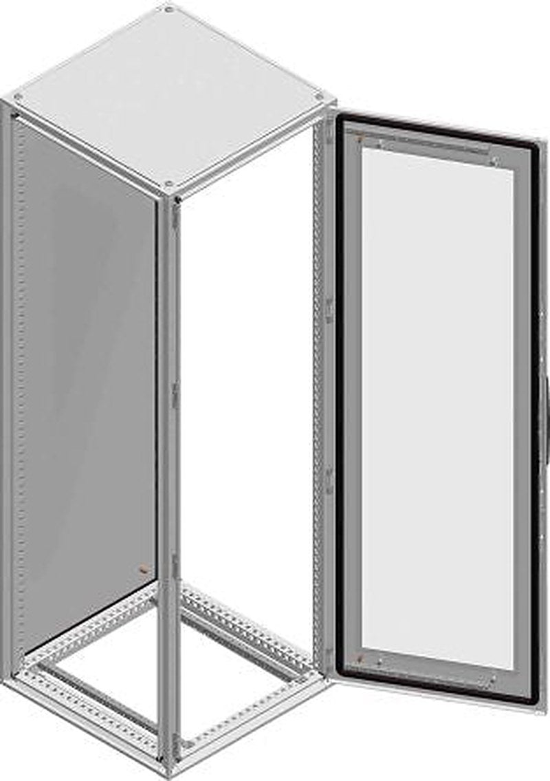Schneider Electric Spacial SF Series Grey Galvanised Steel Enclosure, IP55, IK08 1800 mm, 600 mm, 800 mm
