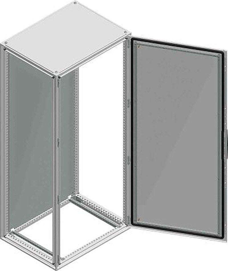 Schneider Electric Spacial SF Series Grey Galvanised Steel Enclosure, IP55, IK10 2000 mm, 400 mm, 1200 mm