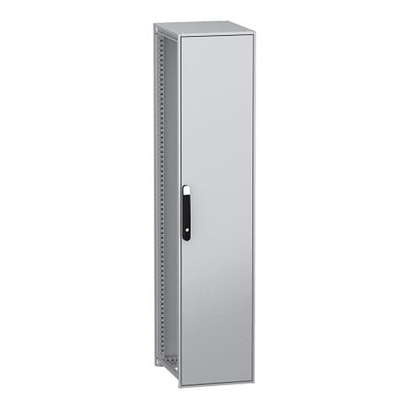 Schneider Electric PanelSeT SFN Series Galvanised Steel 1-Door Floor Standing Enclosure, Plain Door, IP55 500 mm, 400 mm