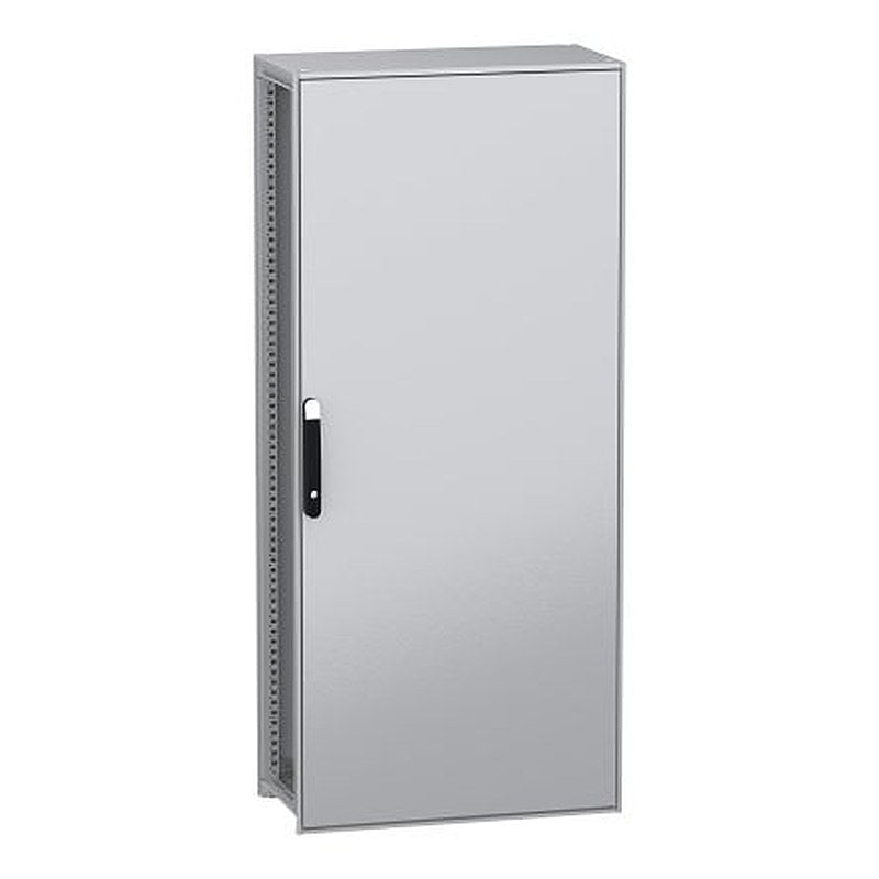 Schneider Electric PanelSeT SFN Series Galvanised Steel 1-Door Floor Standing Enclosure, Plain Door, IP55 400 mm, 800 mm