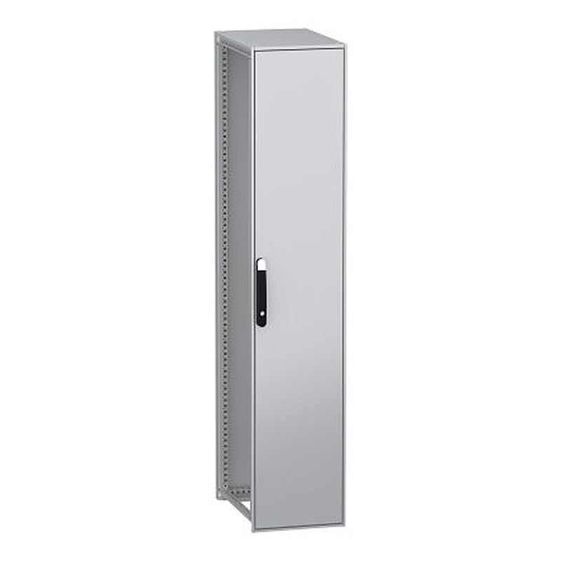 Schneider Electric PanelSeT SFN Series Galvanised Steel 1-Door Floor Standing Enclosure, Plain Door, IP55 600 mm, 400 mm