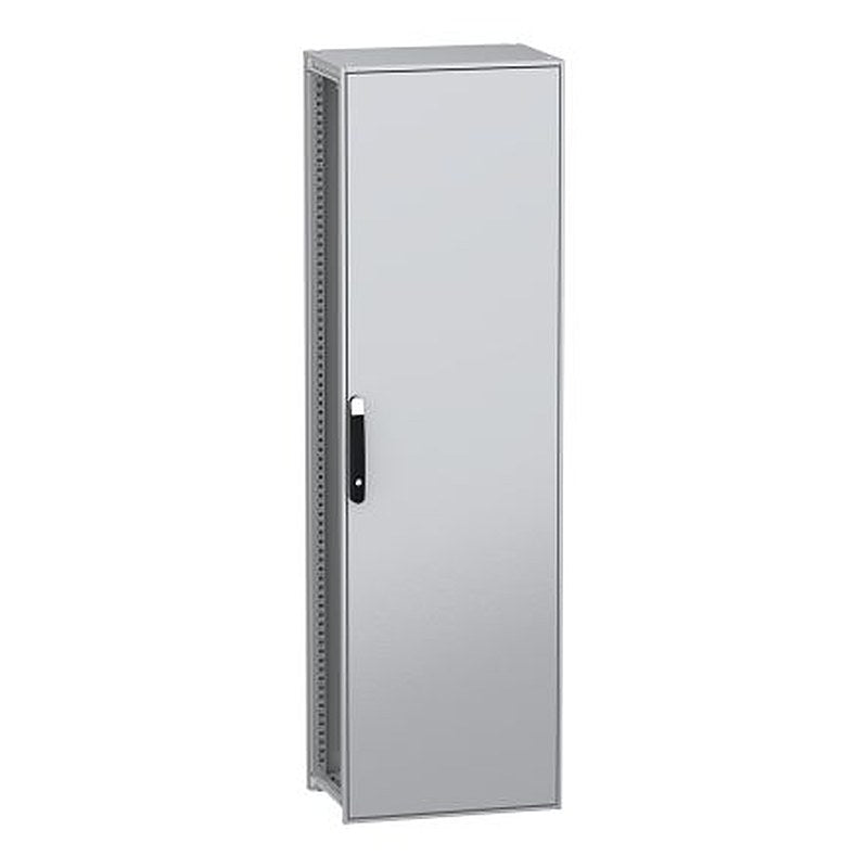 Schneider Electric PanelSeT SFN Series Galvanised Steel 1-Door Floor Standing Enclosure, Plain Door, IP55 400 mm, 600 mm