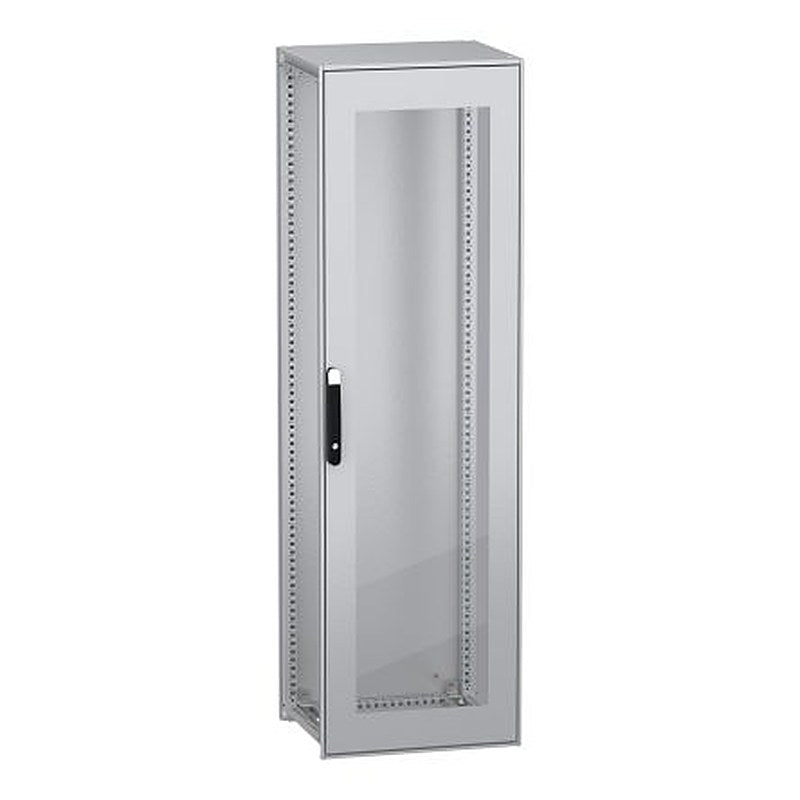 Schneider Electric PanelSeT SFN Series Galvanised Steel 1-Door Floor Standing Enclosure, Single Door Door, IP55 500 mm,