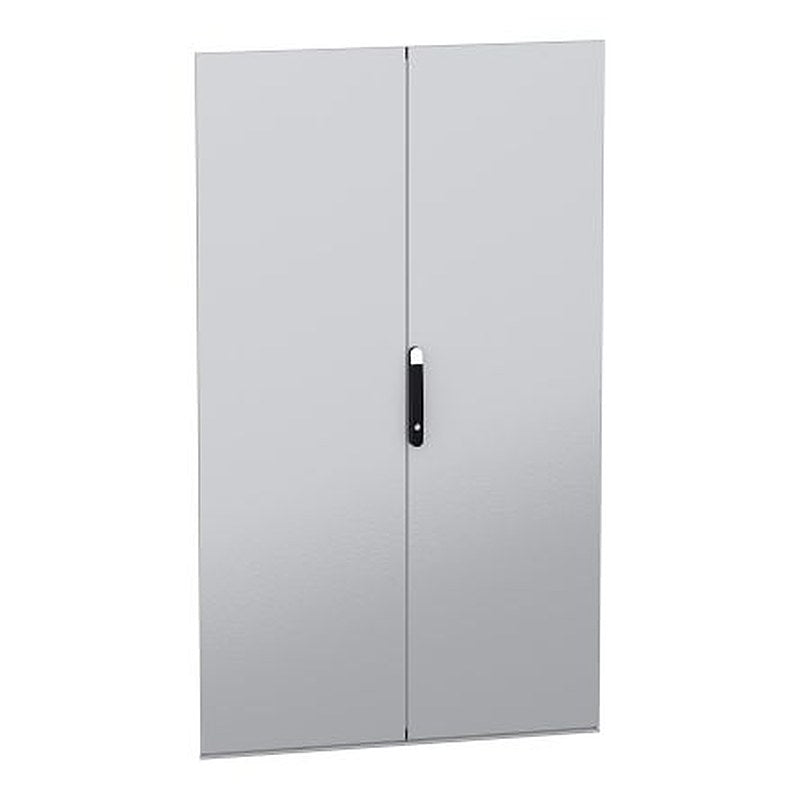 Schneider Electric PanelSeT SFN Kit Series Lockable Sheet Steel RAL 7035 Double Door, 1966 mm H, 1.169m W, 26 mm D, 1966