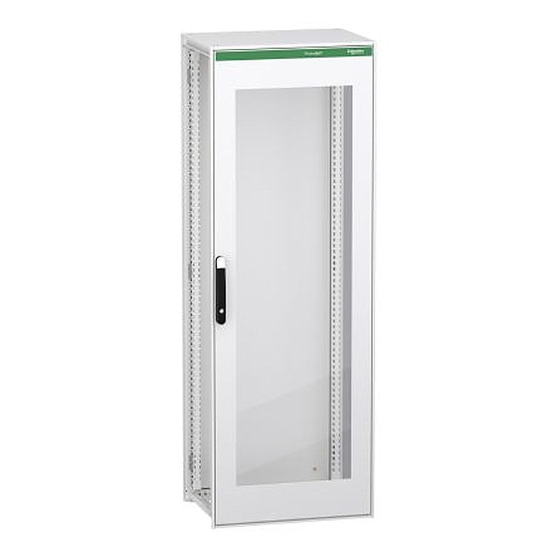 Schneider Electric PrismaSeT HD Series Galvanised Steel, Sheet Steel 2-Door Floor Standing Enclosure, Plain Door, IP55