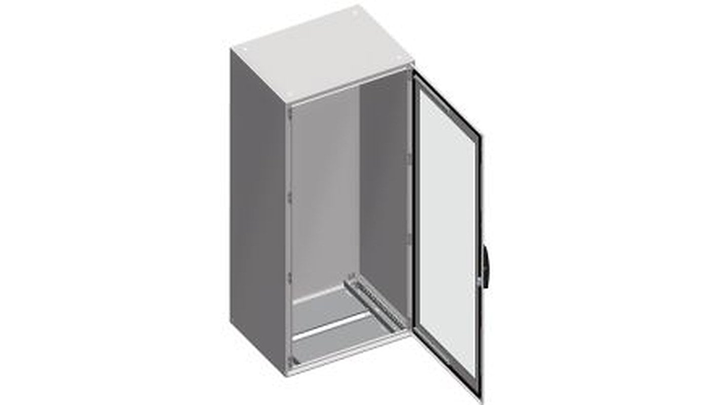 Schneider Electric PanelSeT SM Series Sheet Steel 1-Door Floor Standing Enclosure, Single Door Door, IP55 400 mm, 800 mm