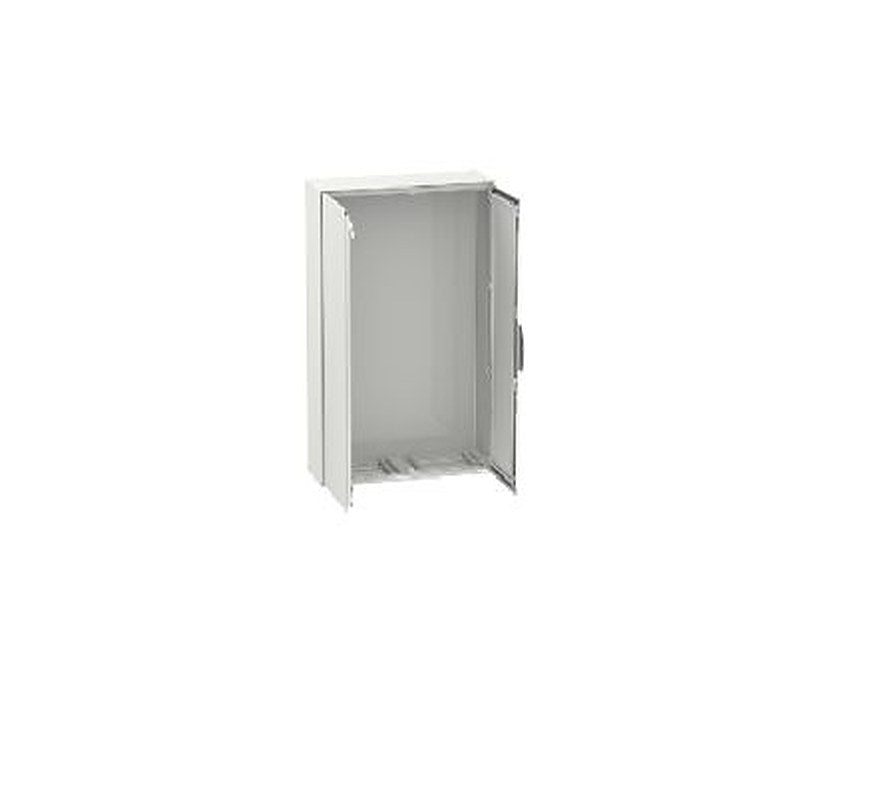 Schneider Electric PanelSeT SM Series Steel 2-Door Floor Standing Enclosure, Opaque Door, IP55 500 mm, 1000 mm 1800 mm