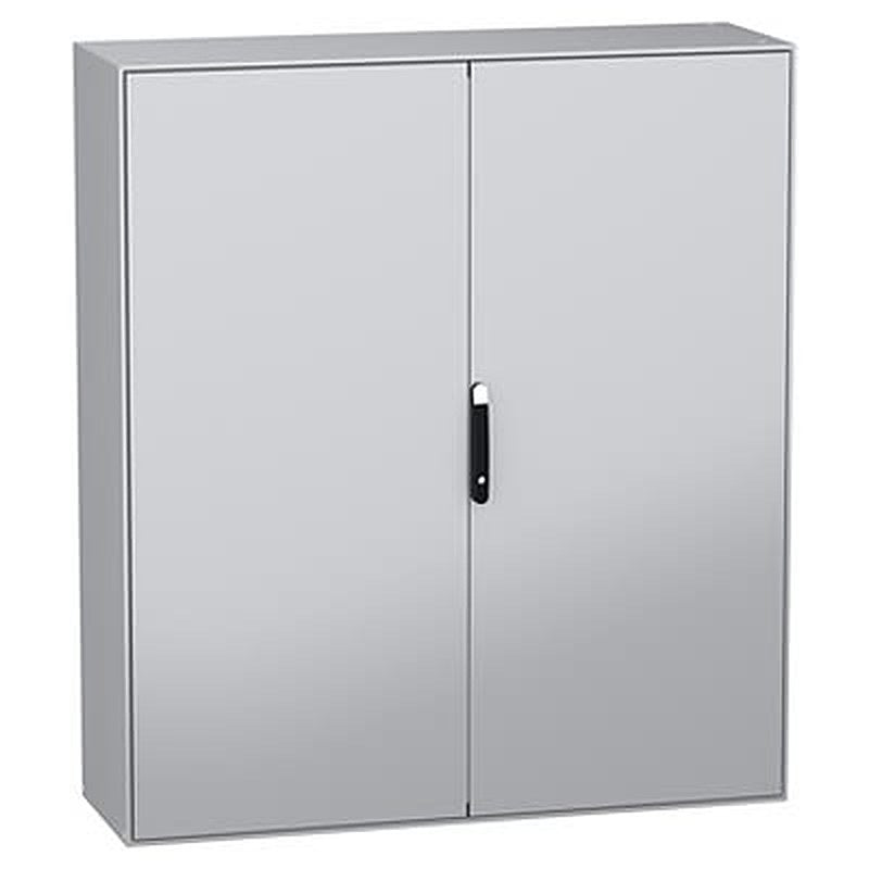Schneider Electric NSY Series Grey, Black Stainless Steel General Purpose Enclosure, IP55, IK10 1600 mm, 1800 mm, 500 mm