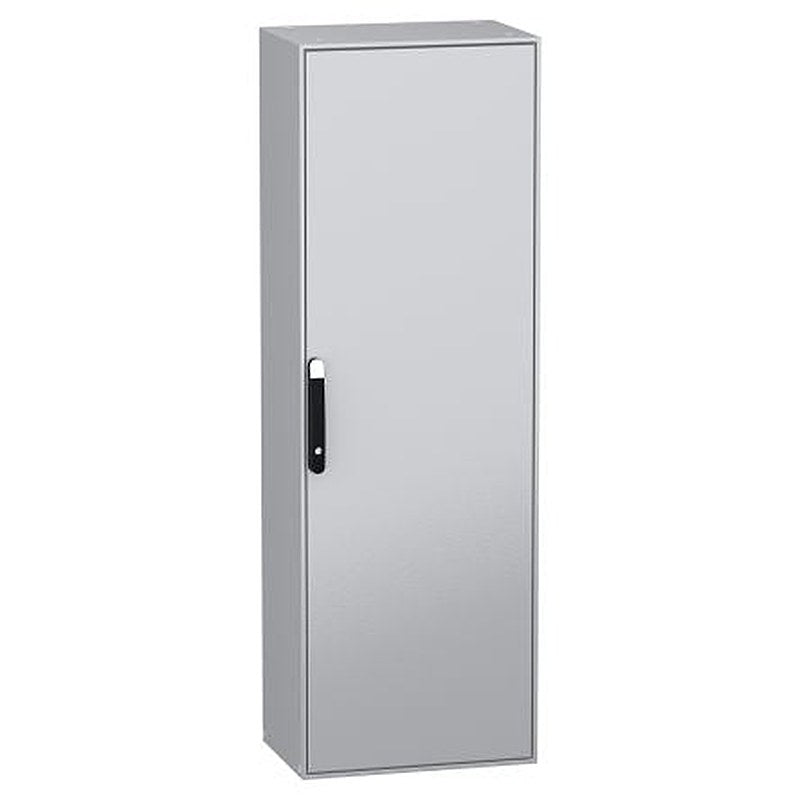 Schneider Electric PanelSeT SM Series Sheet Steel 1-Door Floor Standing Enclosure, Opaque Door, IP55 500 mm, 600 mm 1800