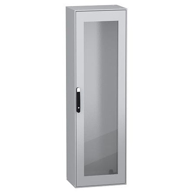 Schneider Electric PanelSeT SM Series Sheet Steel 1-Door Floor Standing Enclosure, Single Door Door, IP55 400 mm, 600 mm