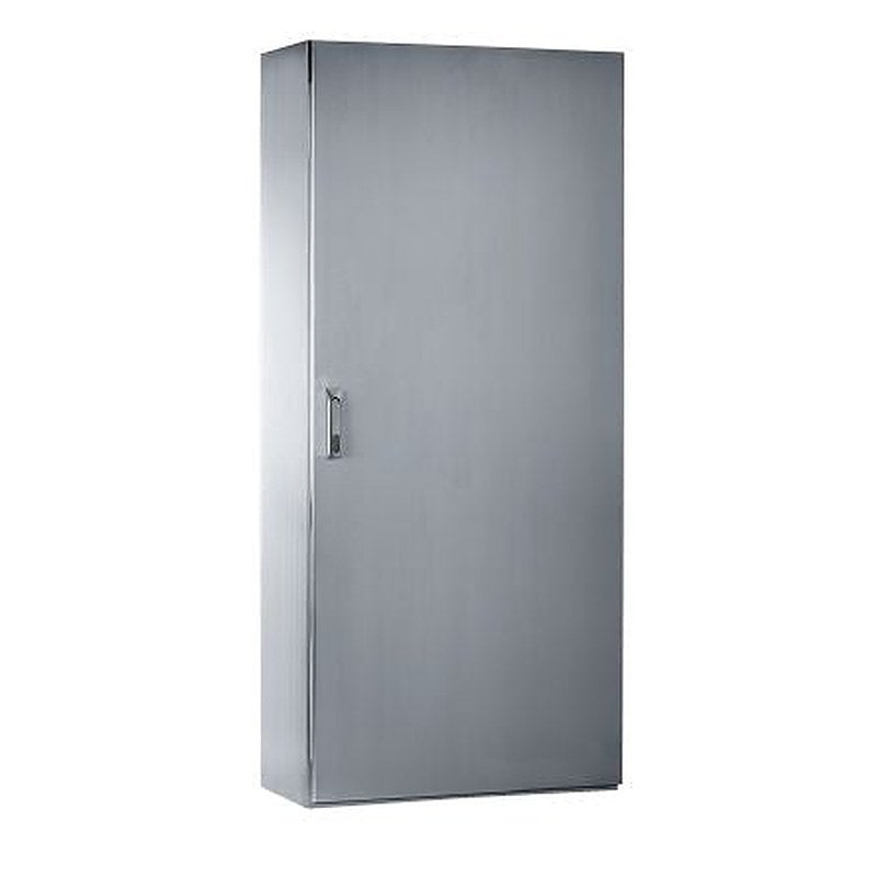 Schneider Electric PanelSeT SFN Series Stainless Steel 1-Door Floor Standing Enclosure, Opaque Door, IP66 500 mm, 800 mm