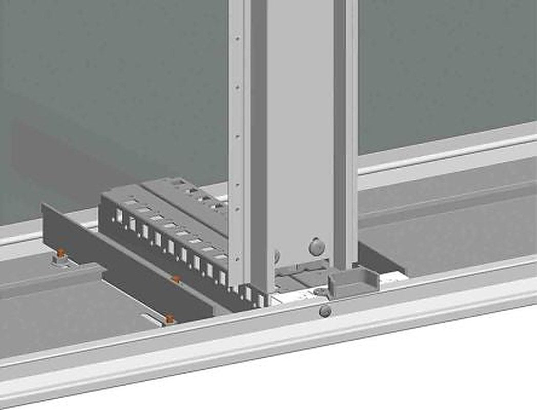 Schneider Electric PanelSeT Accessoires Series Support Rail, 160mm W, 50 mm H, 400 mm L For Use With Spacial SM