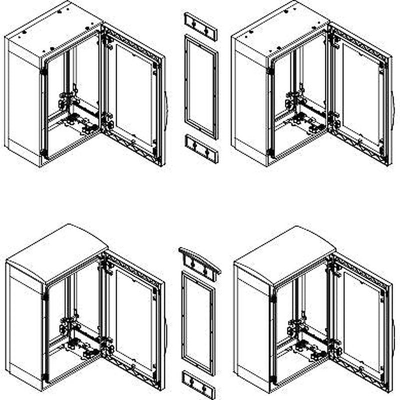 Schneider Electric PanelSeT Series Polyester Accessory Kit for Use with Thalassa PLA x 18mm