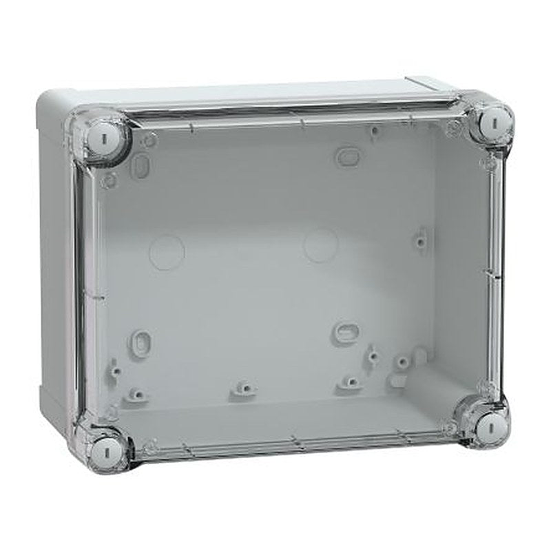 Schneider Electric PanelSeT Series Light Grey Polycarbonate General Purpose Enclosure, IP66, IK08 241 mm, 127 mm, 194 mm