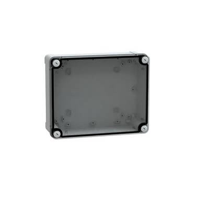 Schneider Electric NSY Series Polycarbonate Wall Box, IP66 Transparent Door, 241 mm x 194 mm x 87 mm