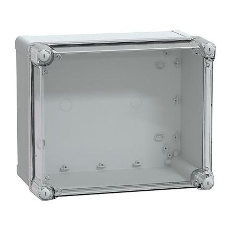 Schneider Electric PanelSeT Series Polycarbonate Wall Box, IP66 Transparent Door, 291 mm x 241 mm x 168 mm