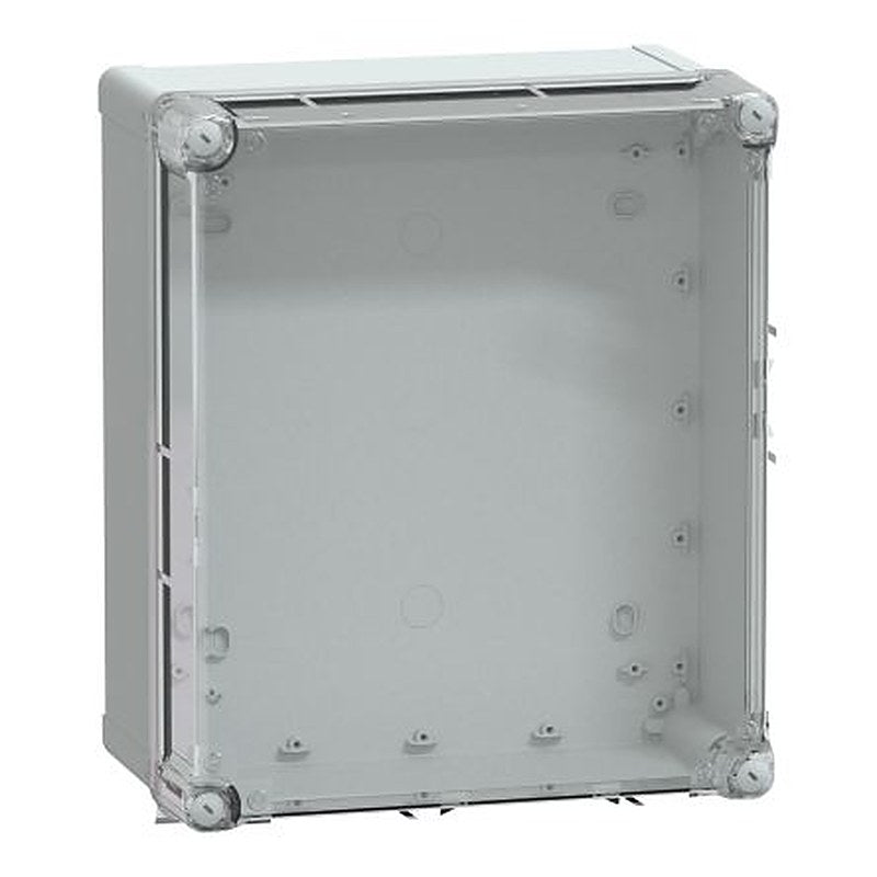 Schneider Electric PanelSeT Series Polycarbonate Wall Box, IP66 Transparent Door, 341 mm x 291 mm x 168 mm
