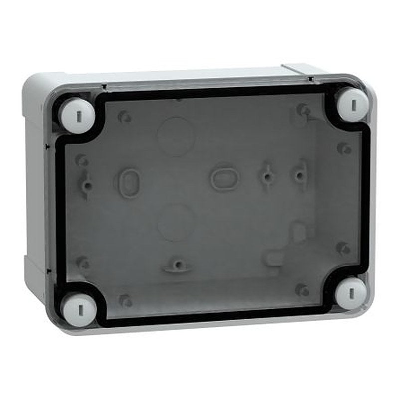 Schneider Electric PanelSeT Series Grey ABS General Purpose Enclosure, IP66, IK07 164 mm, 87 mm, 121 mm