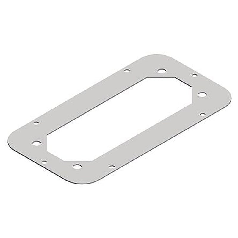 Schneider Electric Steel Epoxy Polyester Powder Gland Plate, 345mm W, 130 mm L for Use with CRNG, Spacial S3D