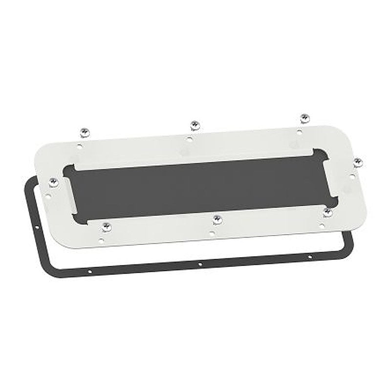 Schneider Electric Steel Epoxy Polyester Powder Gland Plate, 545mm W, 30 mm L for Use with Spacial S3D