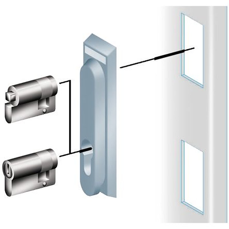 Schneider Electric PanelSeT Series Lock for Use with Thalassa PLM/PLD