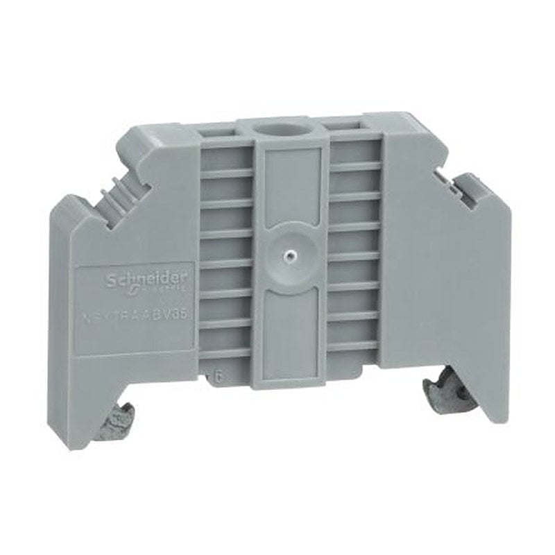 Schneider Electric Linergy TR Series End Stop for Use with DIN Rail 35 mm, TRH IDC Terminal Block, TRP Push-in Terminal