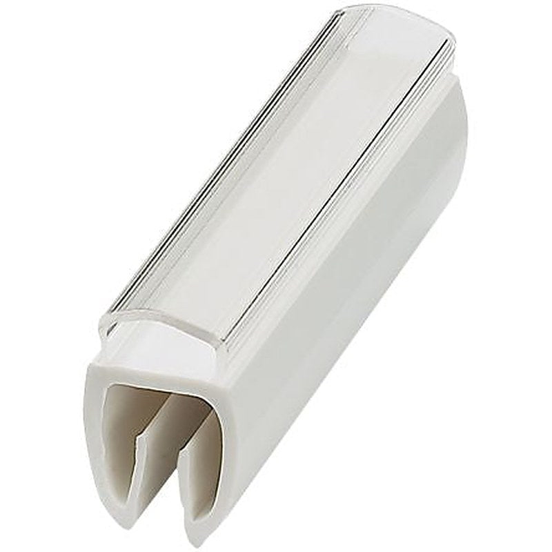 Schneider Electric Linergy TR Clip-On Clip-On/Tie-On Cable Marker, White, 3.5 mm Cable, 2 mm Cable, NSYTRABCV23