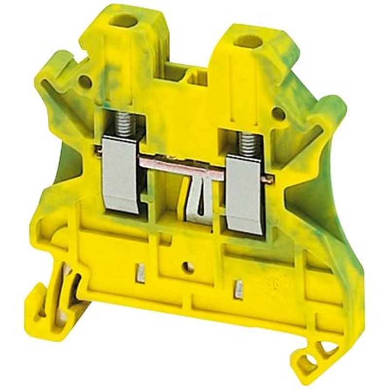 Schneider Electric 2-Way DIN Rail Earth Terminal Block, 2.5mm², Screw, Polyamide 66 Housing, ATEX