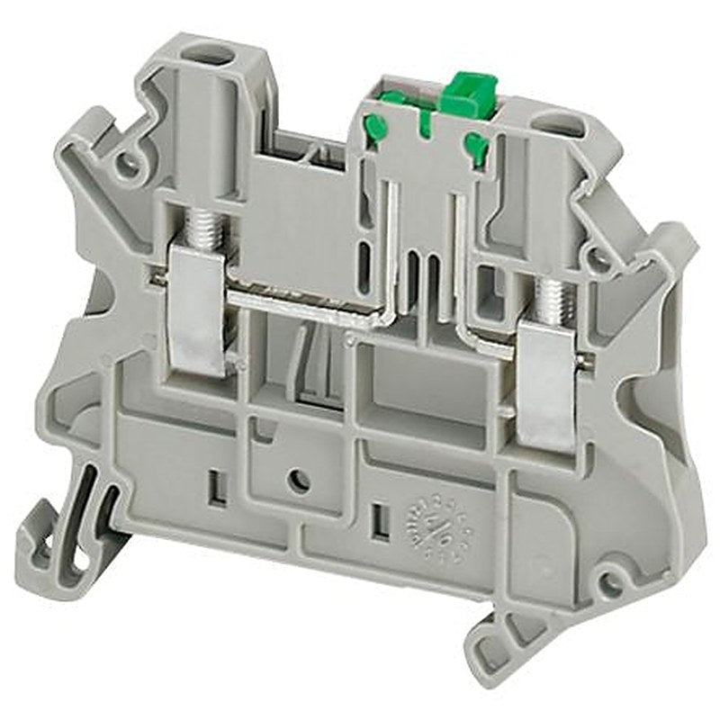 Schneider Electric NSYTRV22SC NSYTR Series Terminal Block Grey, 2.5mm², 1-Level, Screw