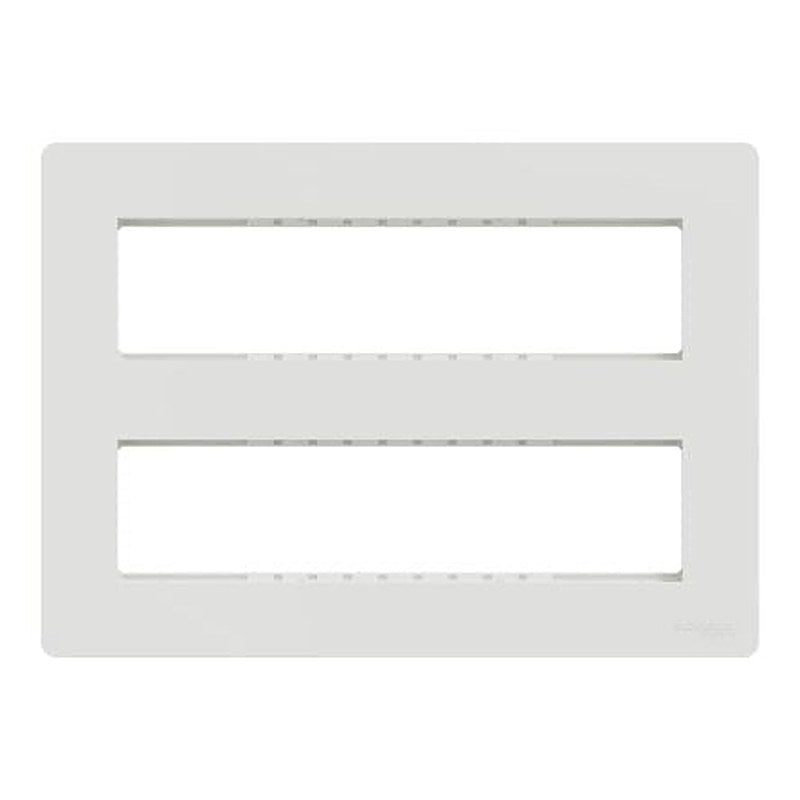 Schneider Electric Unica White Anti-Bacterial ABS Back Box, Surface Mount, 2 Gangs 167 mm 230mm 60 mm