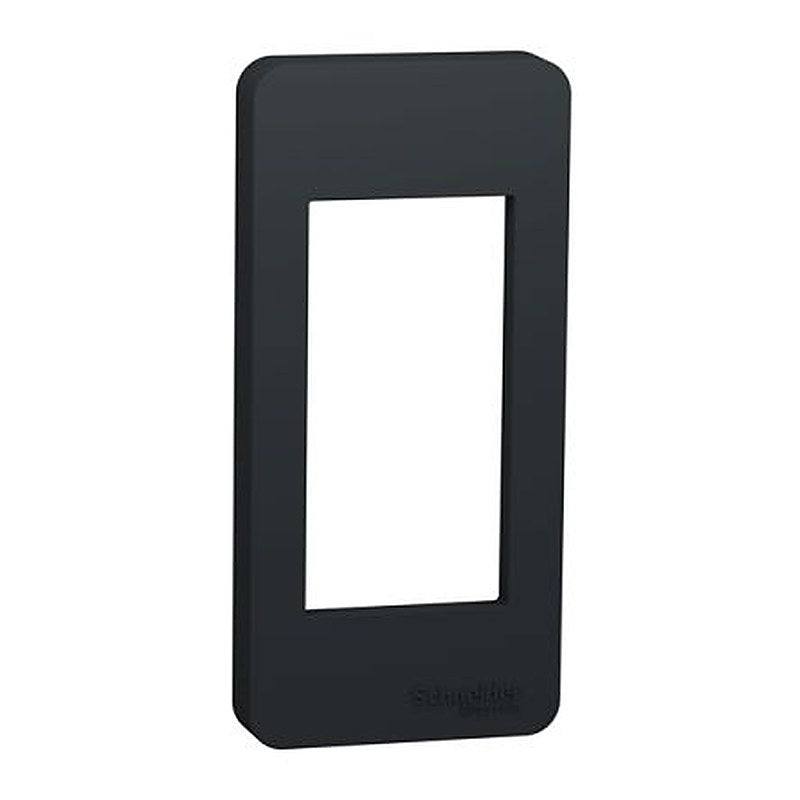 Schneider Electric New Unica Series Thermoplastic ABS Uv Stabilised, Polybutylene Terephthalate Frame for Use with New