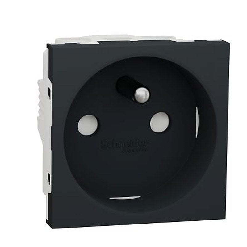 Schneider Electric Anthracite, 1 Gang, Unica