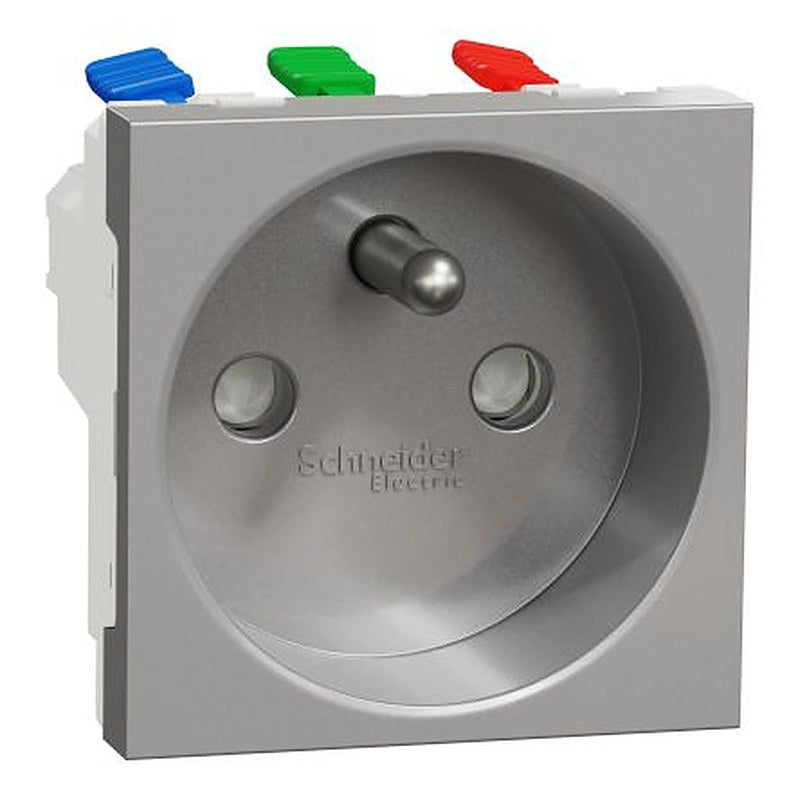 Schneider Electric Grey, 1 Gang, Unica