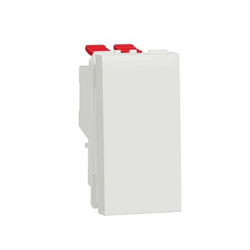 Schneider Electric White Rocker, 1 Gang, Unica