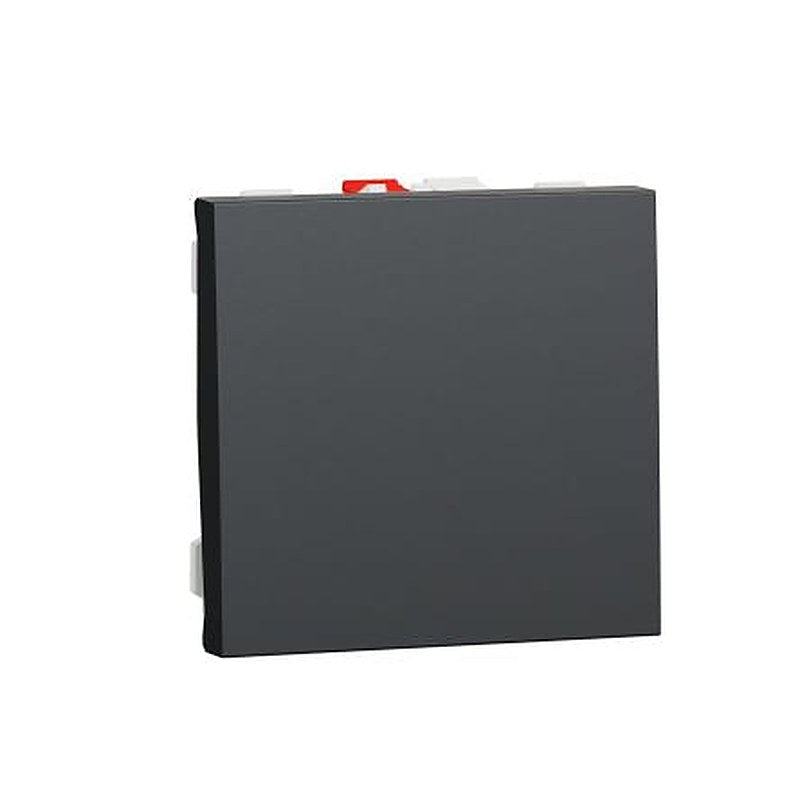 Schneider Electric 2 Way Black 10A Unica Series