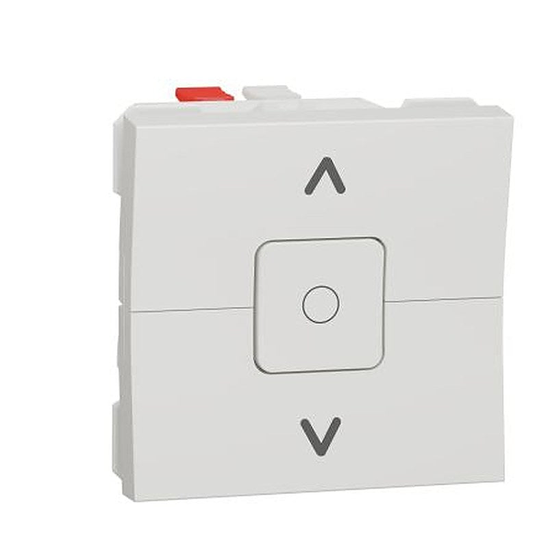 Schneider Electric White Blind & Roller Control Switch 6A Unica Series