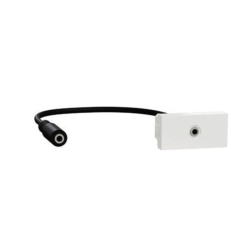 Schneider Electric, Unica IP2XC White Straight Connector