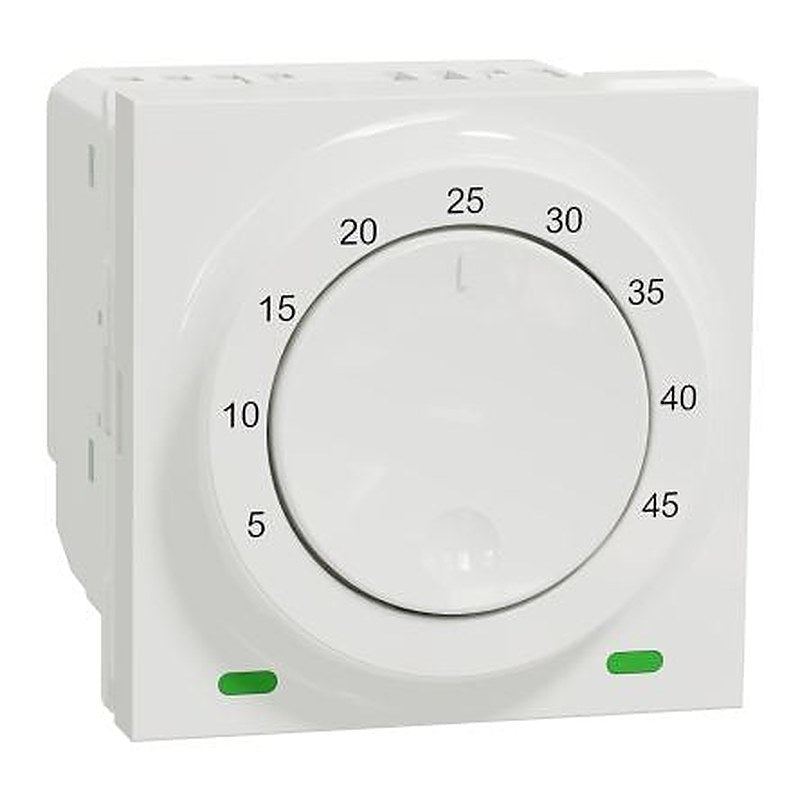 Schneider Electric Floor Thermostat Thermostat, 45 °C Max With Temperature Reduction, Automatic Reset, 10 A, Screw
