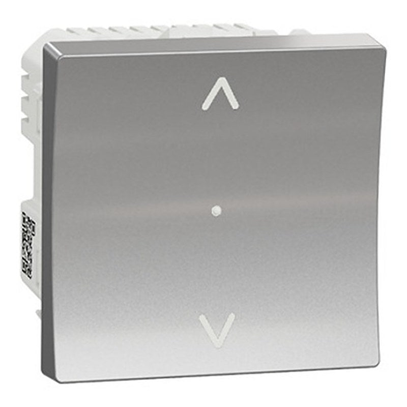 Schneider Electric Aluminium Roller Shutter Switch, NU35